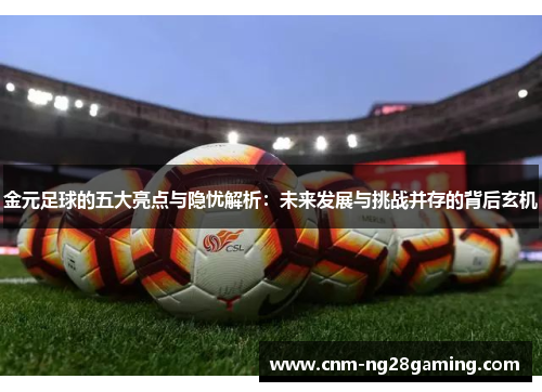 金元足球的五大亮点与隐忧解析：未来发展与挑战并存的背后玄机