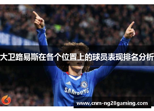 大卫路易斯在各个位置上的球员表现排名分析